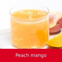 Peach-mango cold drink